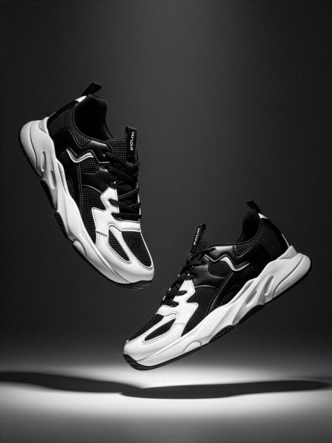 FCUK Men Colourblocked Sneakers
