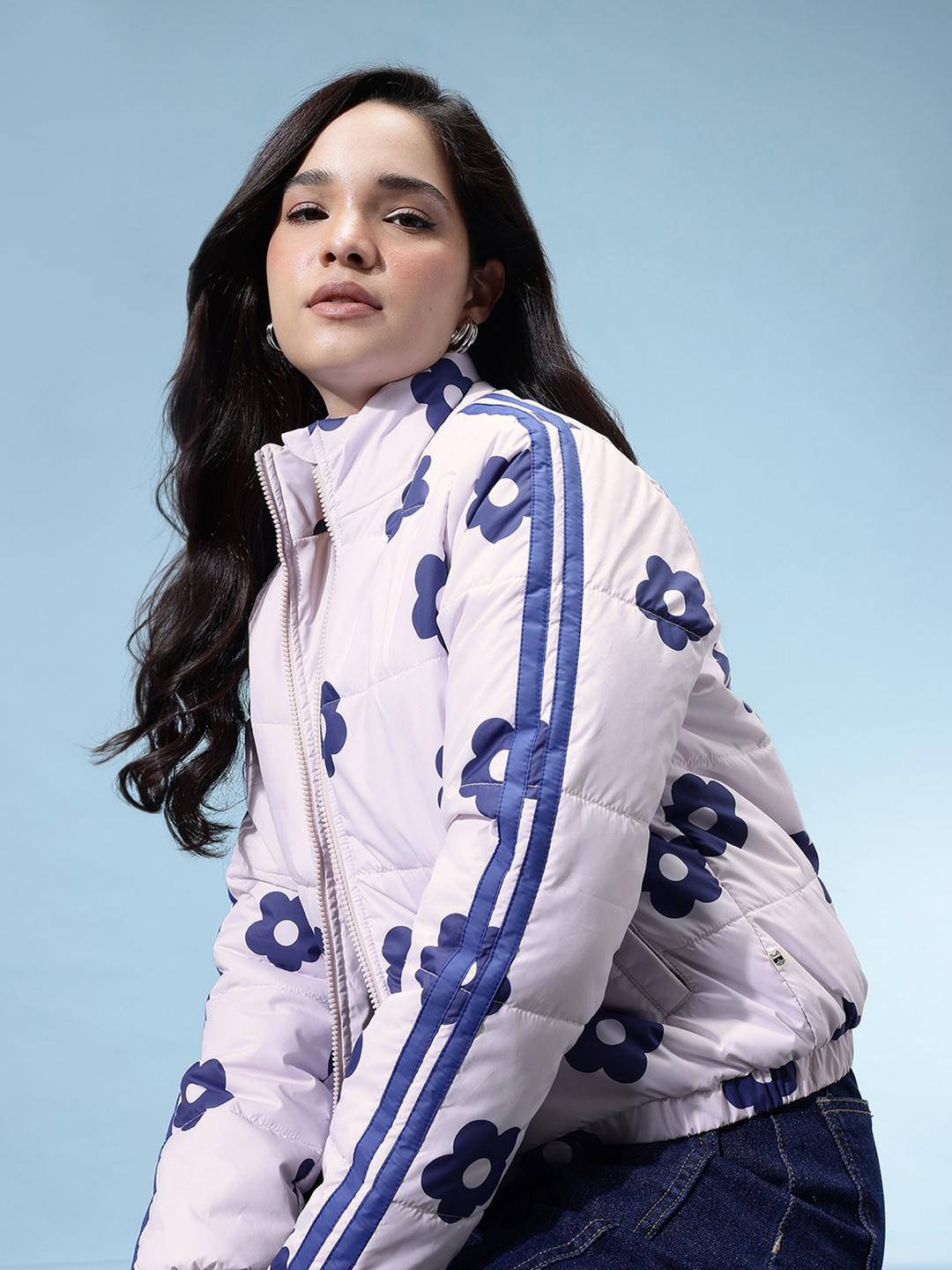 パセリパ gypsohila flower Knit Jacket Gypsohila Flower Knit Jacket