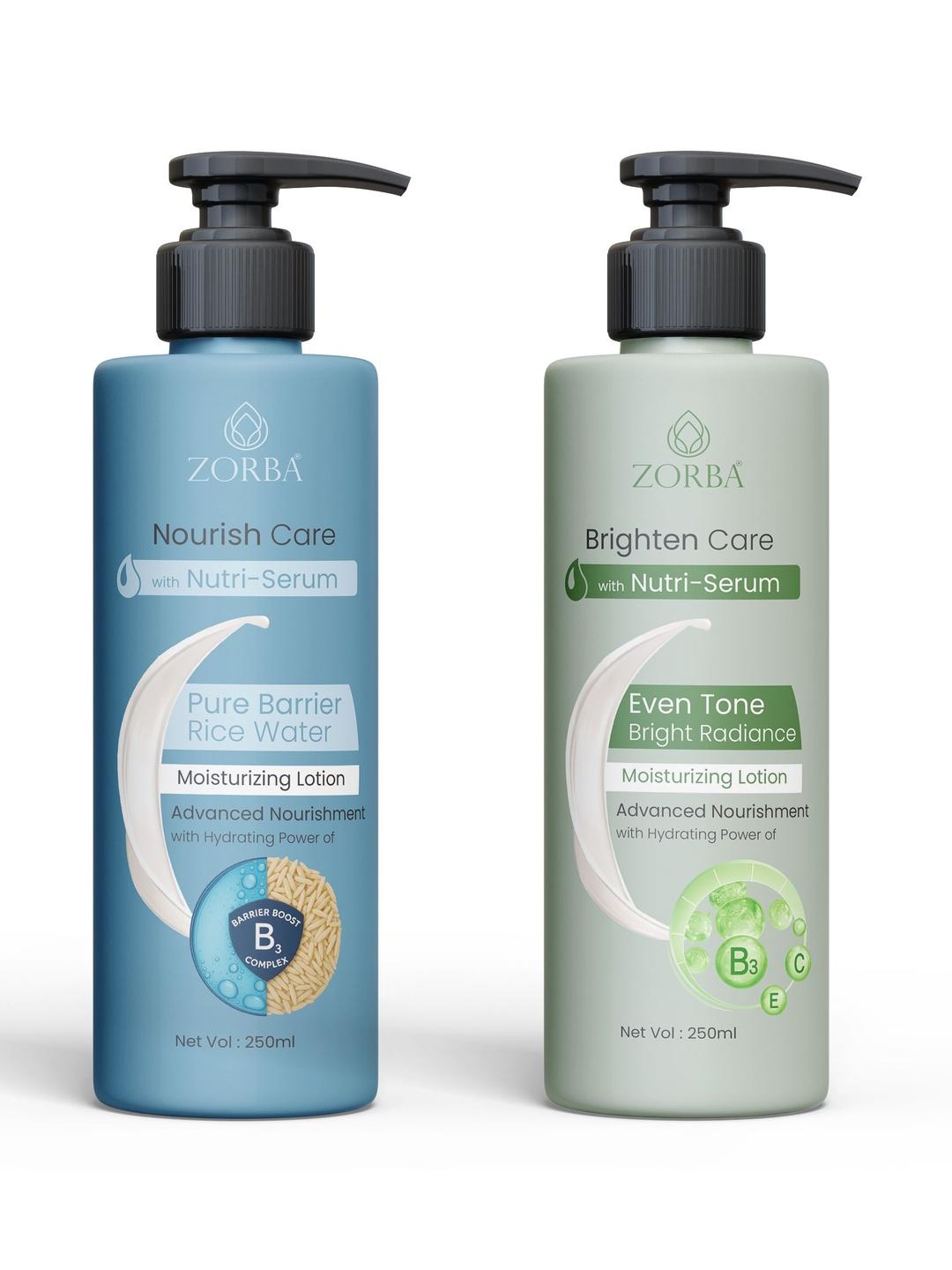 Buy Zorba Set Of 2 Nourish Care & Brighten Care Moisturizing