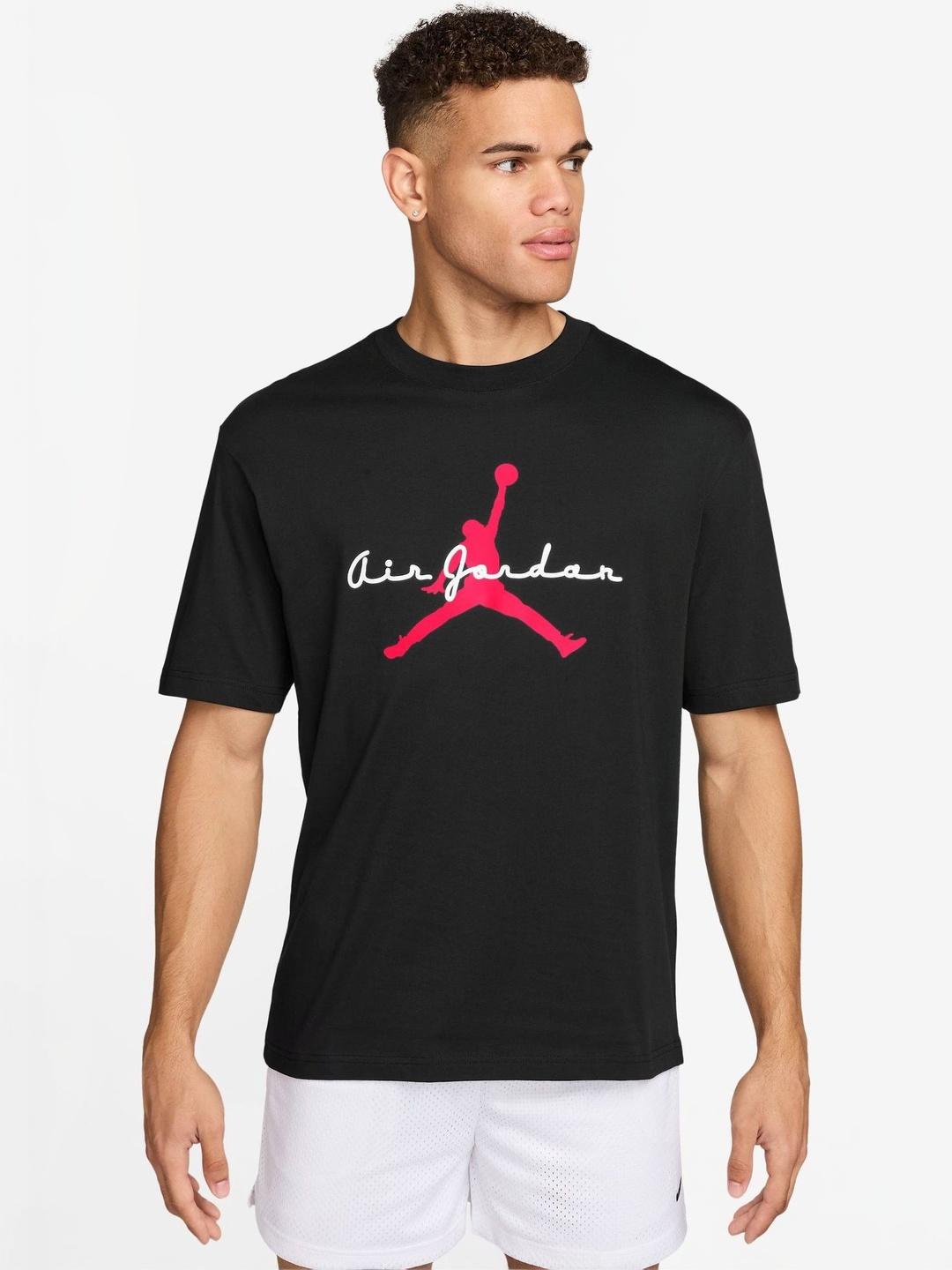 Jordan Brand Nike Air Jordan T Shirts Uk Nike Air Jordan High OG Lost And Found 1985 T-Shirt Black Mens Small  UK
