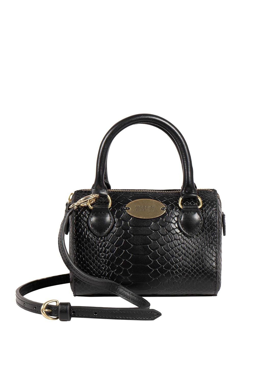 Hidesign Ee Suzie Black Leather Sling Bag - Image 1