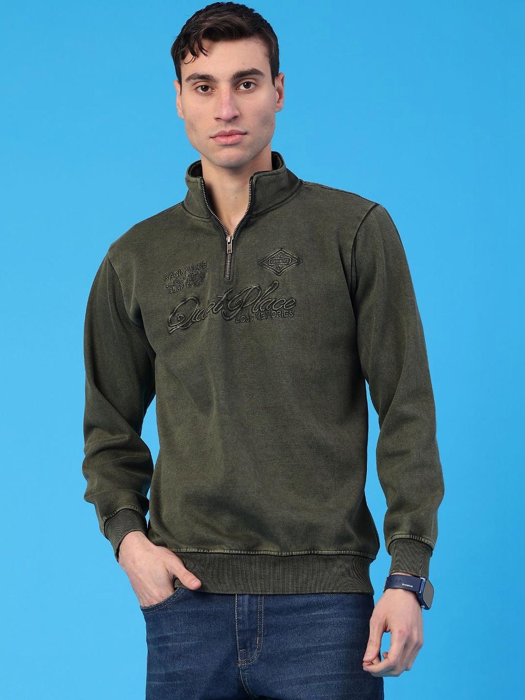 Buy LIMEROAD Men Embroidered Sweatshirt - Sweatshirts for Men