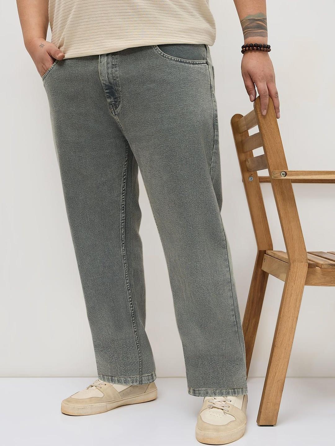 Urbano Plus Men Regular Fit Mid-Rise Jeans
