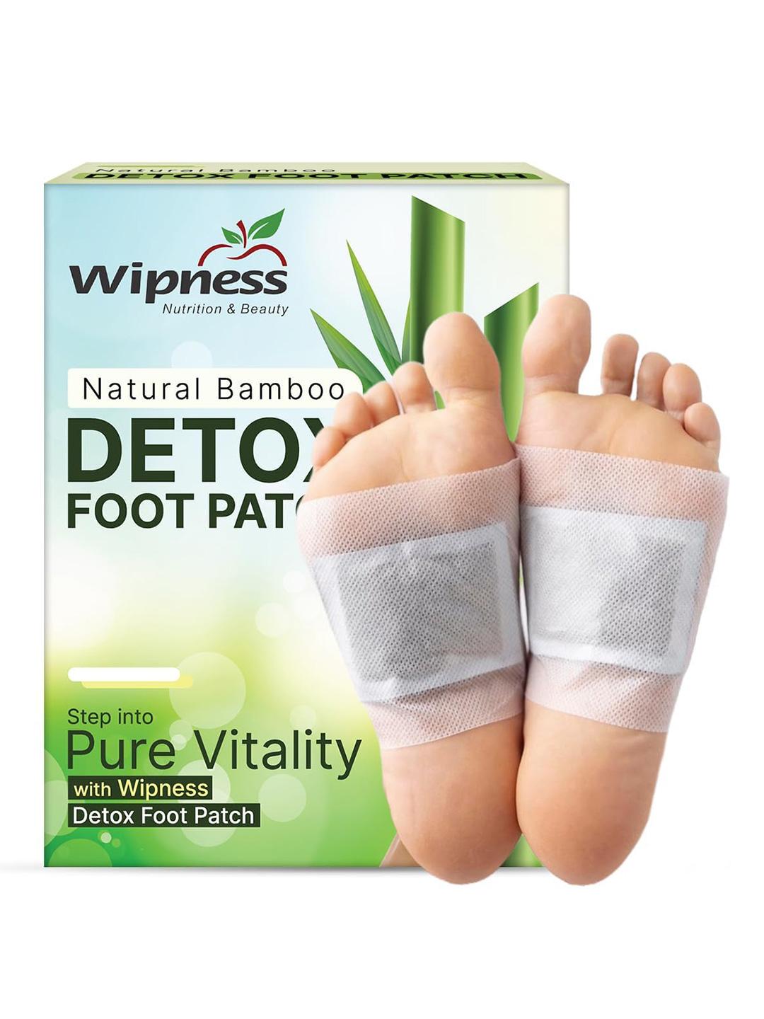 Buy Wipness Natural Bamboo Detox Foot Patches - 10 Pcs - Hand and Foot  Masks for Unisex 35725861 | Myntra