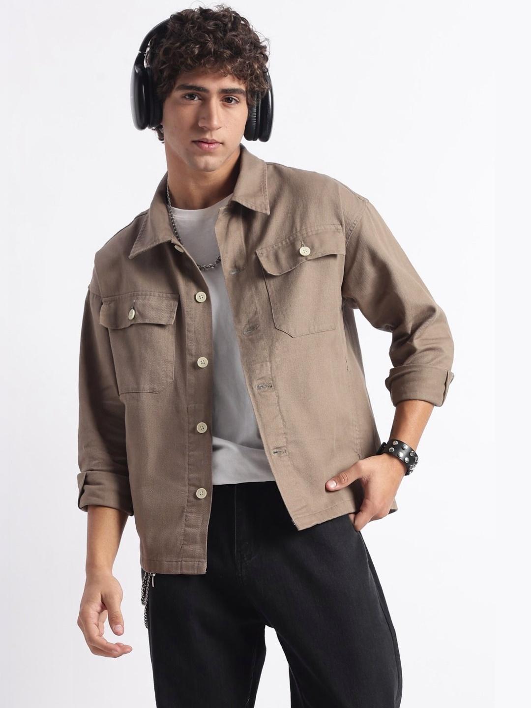 Blu MNKY Men Classic Casual Shacket - Image 1