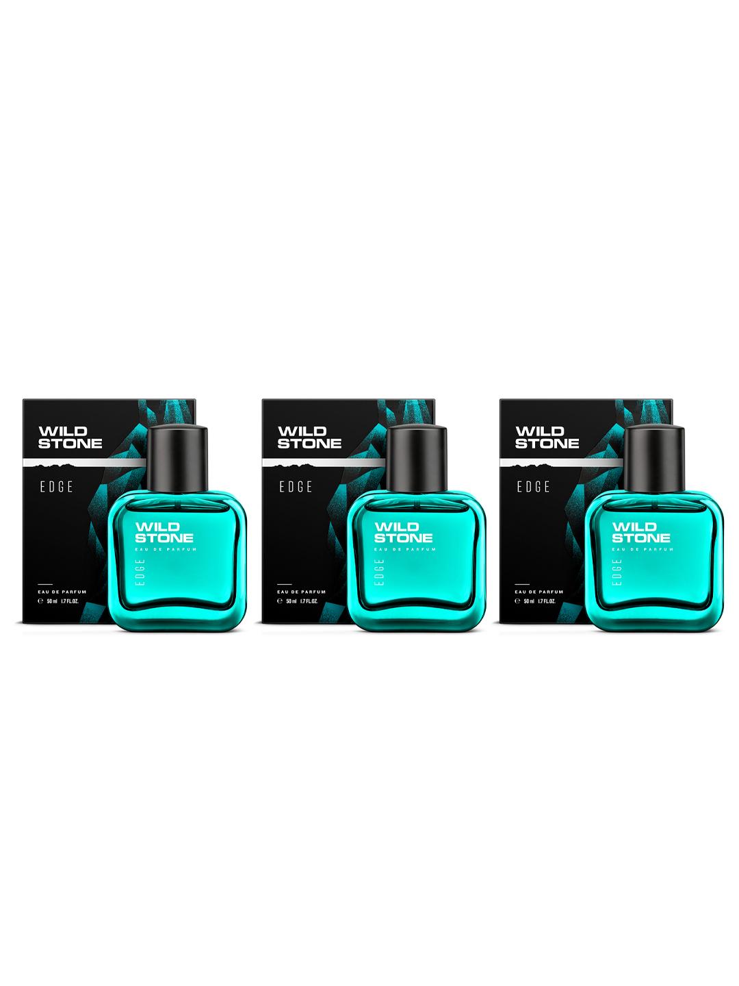 Wild stone Men Edge Eau de Parfum Set of 3 - 50 ml each Pack of 3 - Image 1