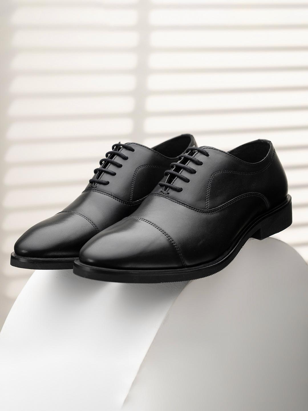 Red Tape Men Leather Formal Derbys Red - Image 1