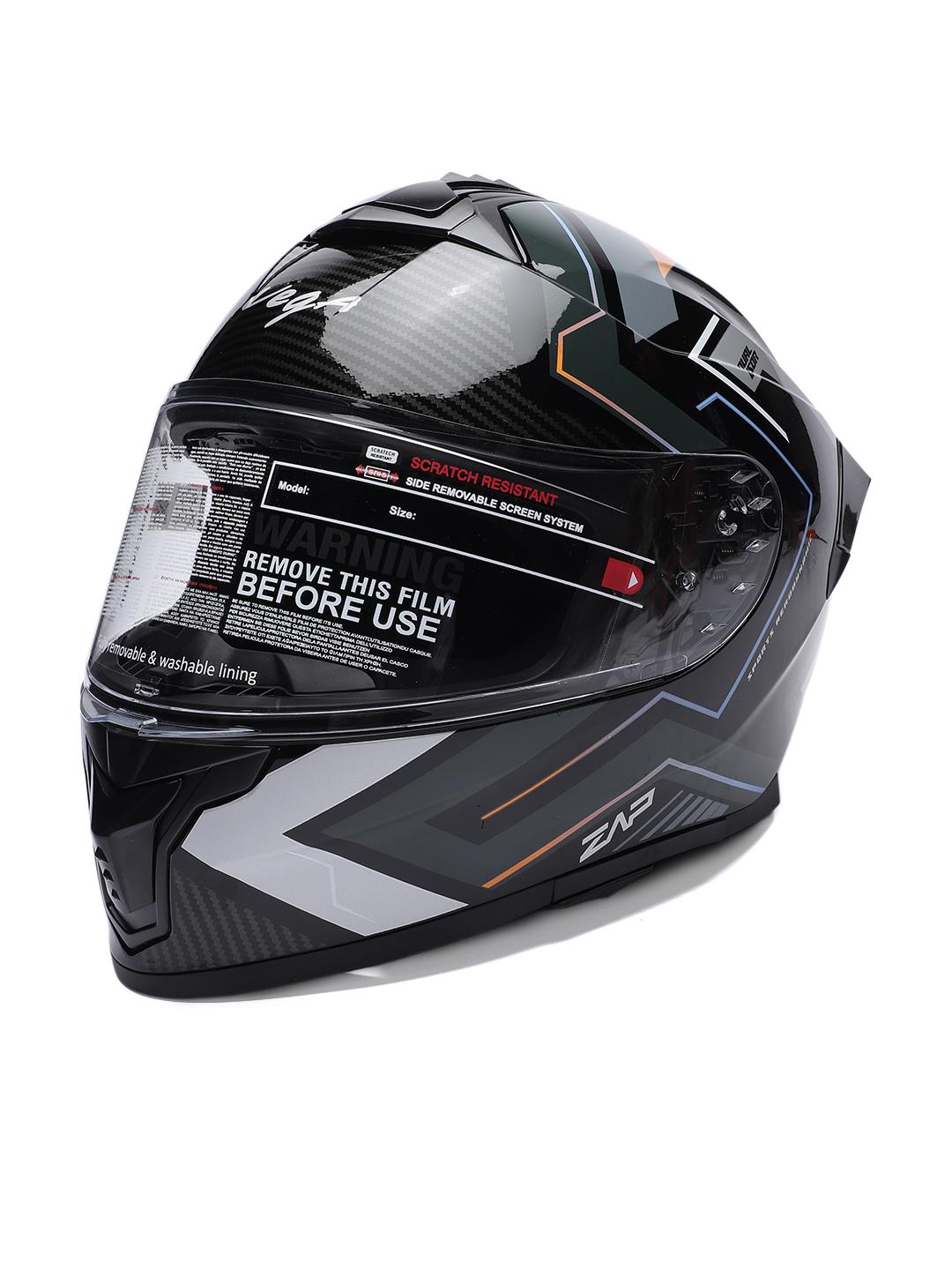 Buy VEGA Zap Explore D/V ISI and DOT Certified Full Face Helmet