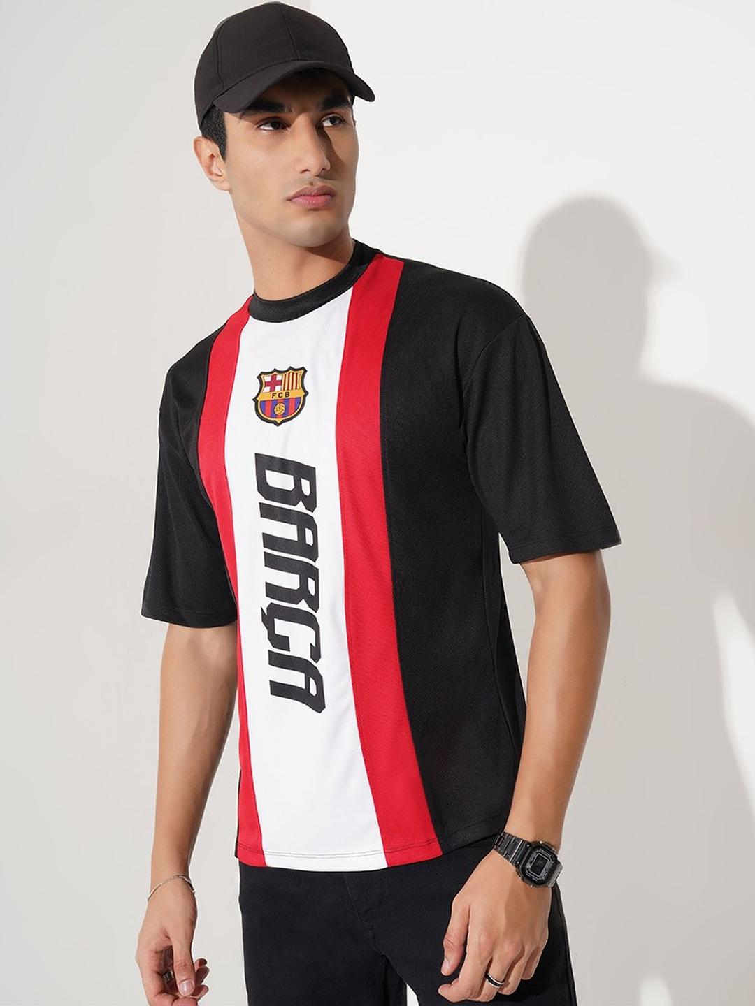 SF JEANS by Pantaloons Men Barcelona Colourblocked T-shirt