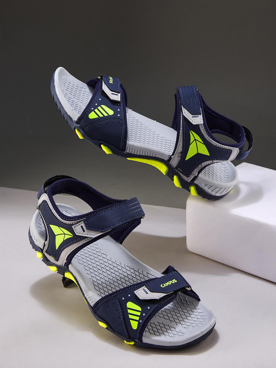 Campus Men GC-22169 Open Toe Velcro Sport Sandals - Image 1