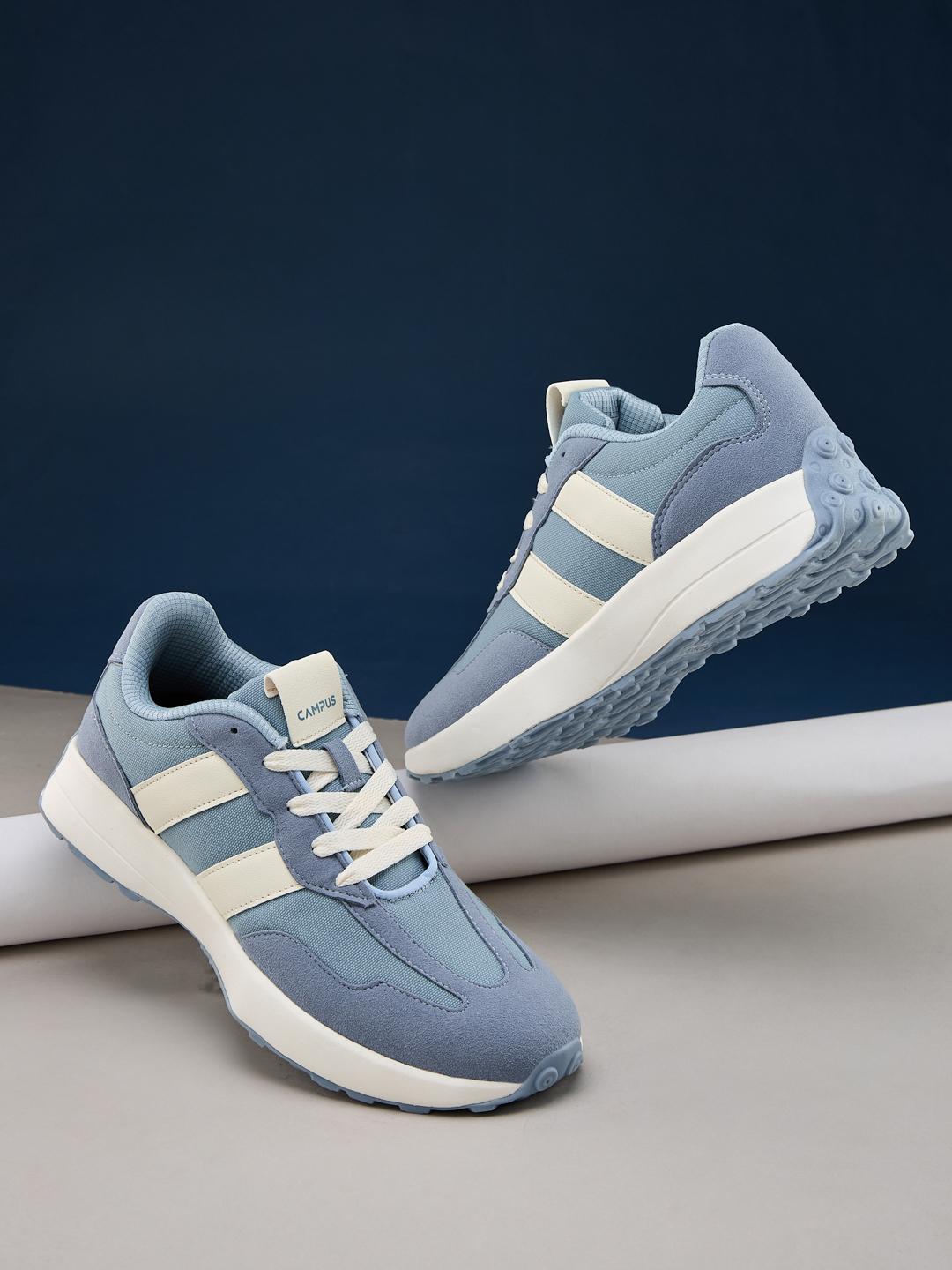 Campus Men BRISK Colourblocked Lace-Ups Sneakers - Image 1