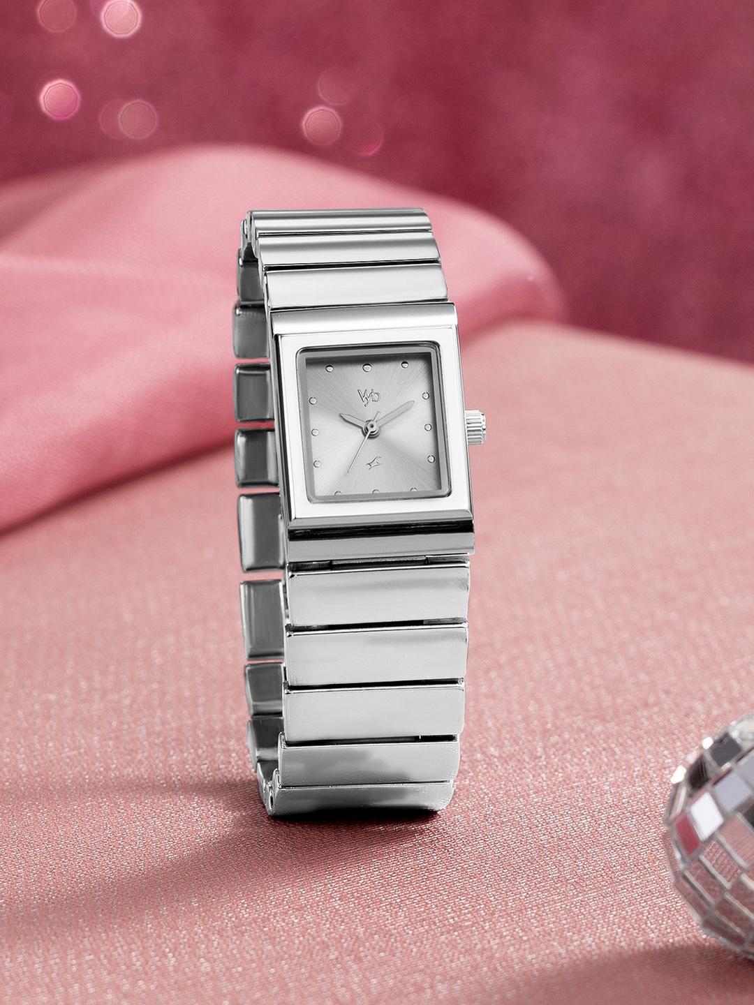 Buy Fastrack Vyb Successor Quartz Silver Dial Analog Watch For
