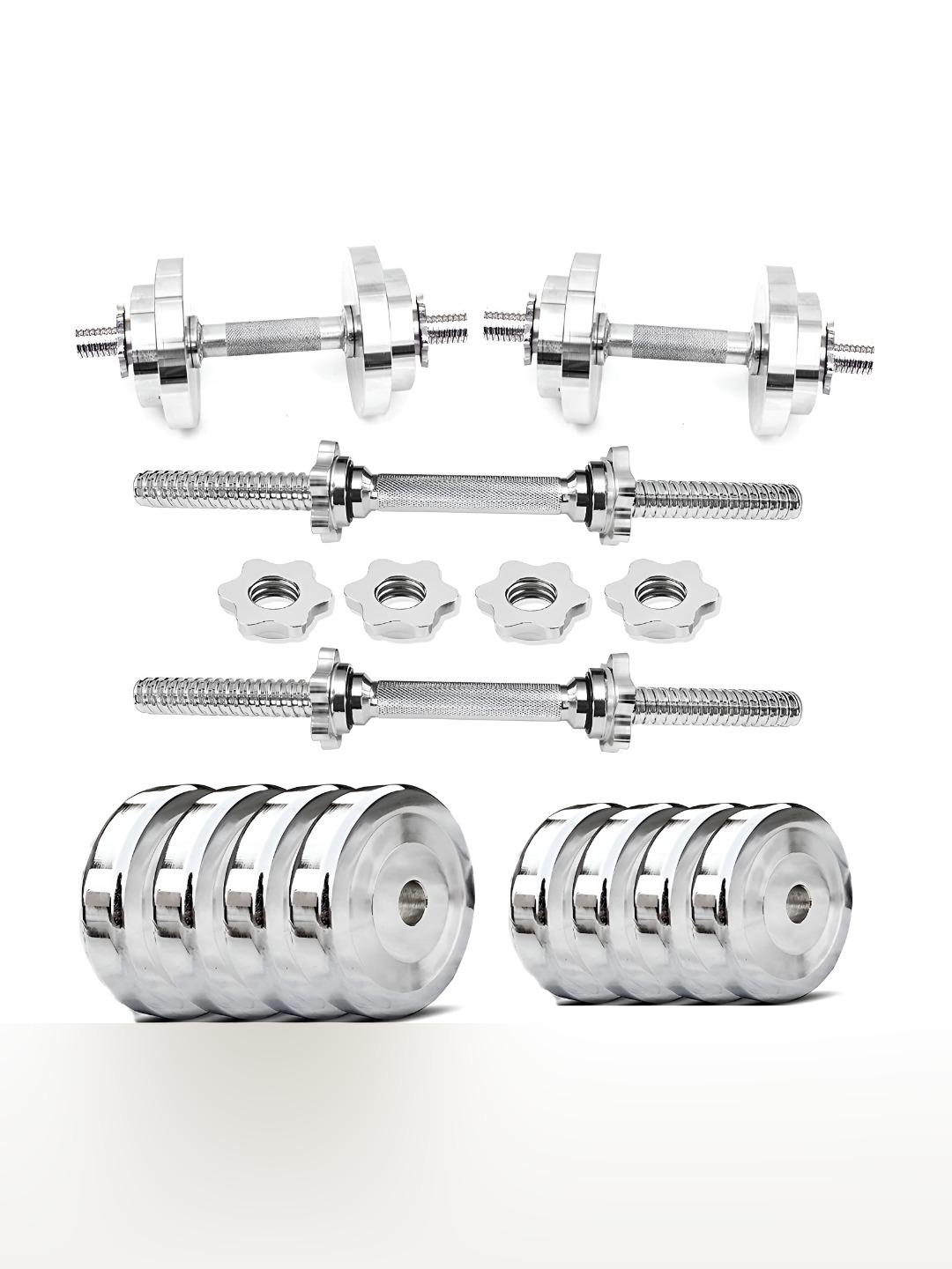 HackerX 2-Pcs Adjustable Steel Plate Dumbbell - Image 1