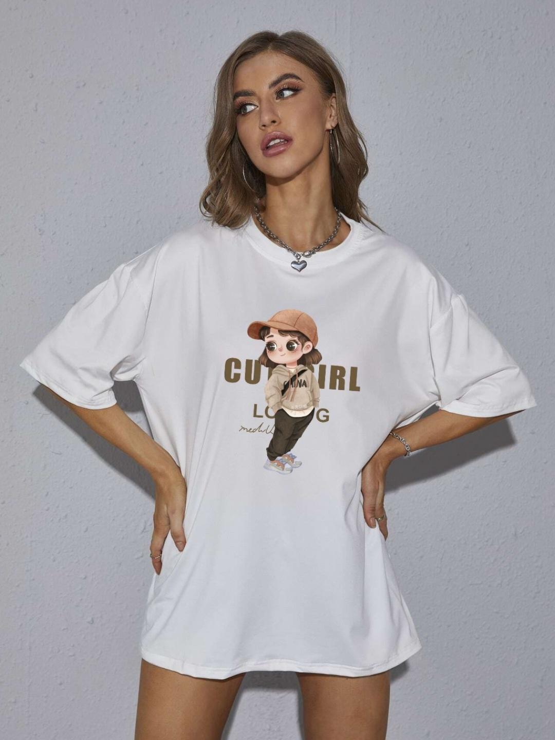 Buy SZN Graphic Printed Oversized T-shirt - Tshirts for Women