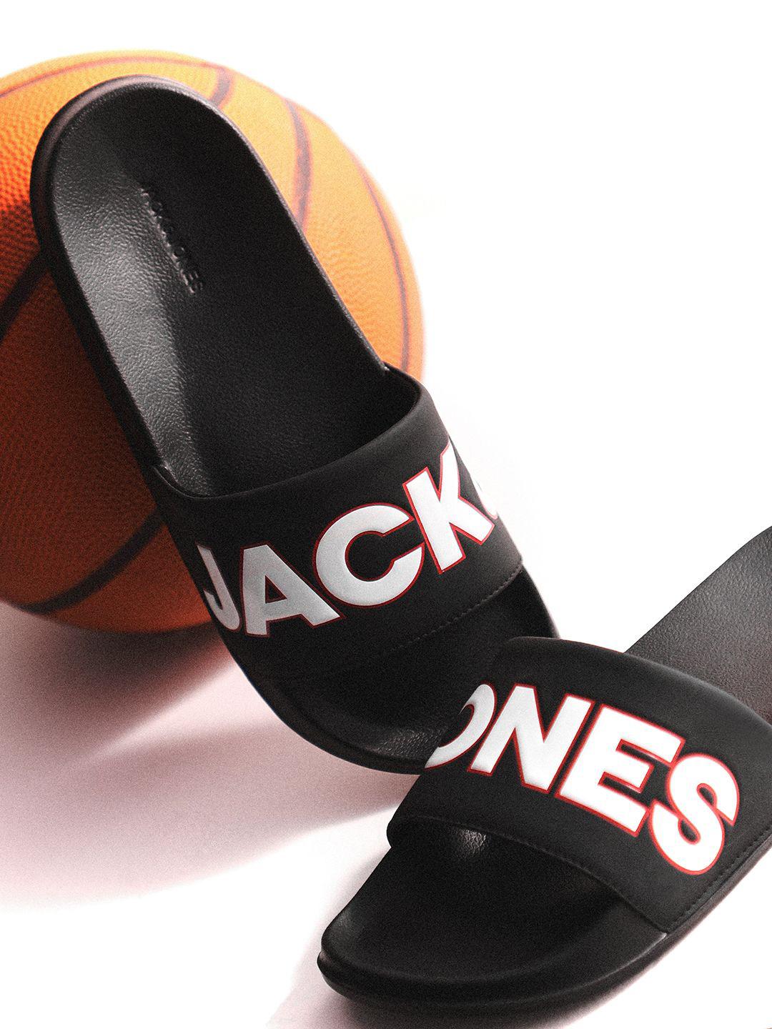Jack & Jones Men Printed Sliders - Image 1