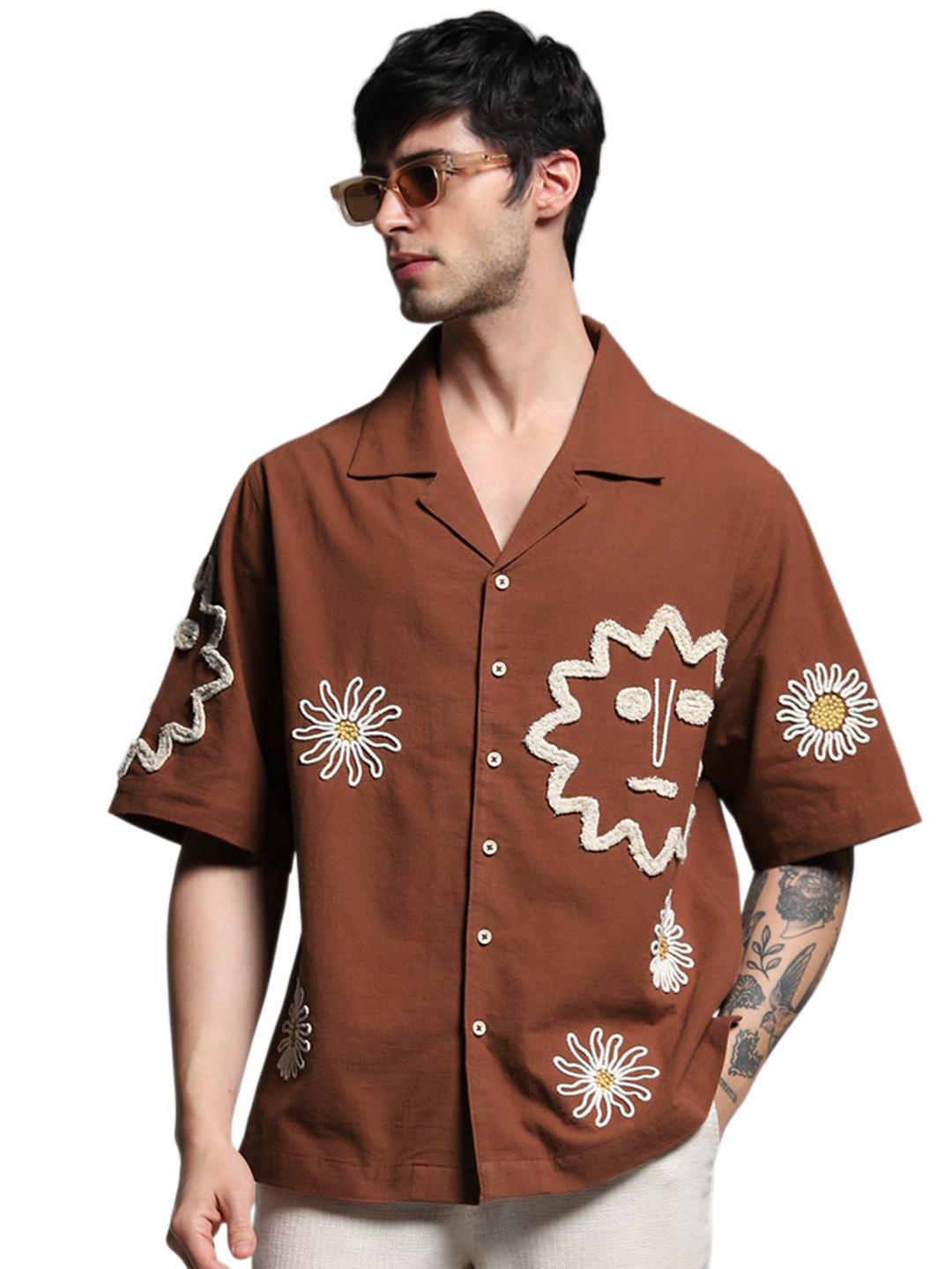 Buy Jack & Jones Men Floral Opaque Casual Shirt - Shirts for Men