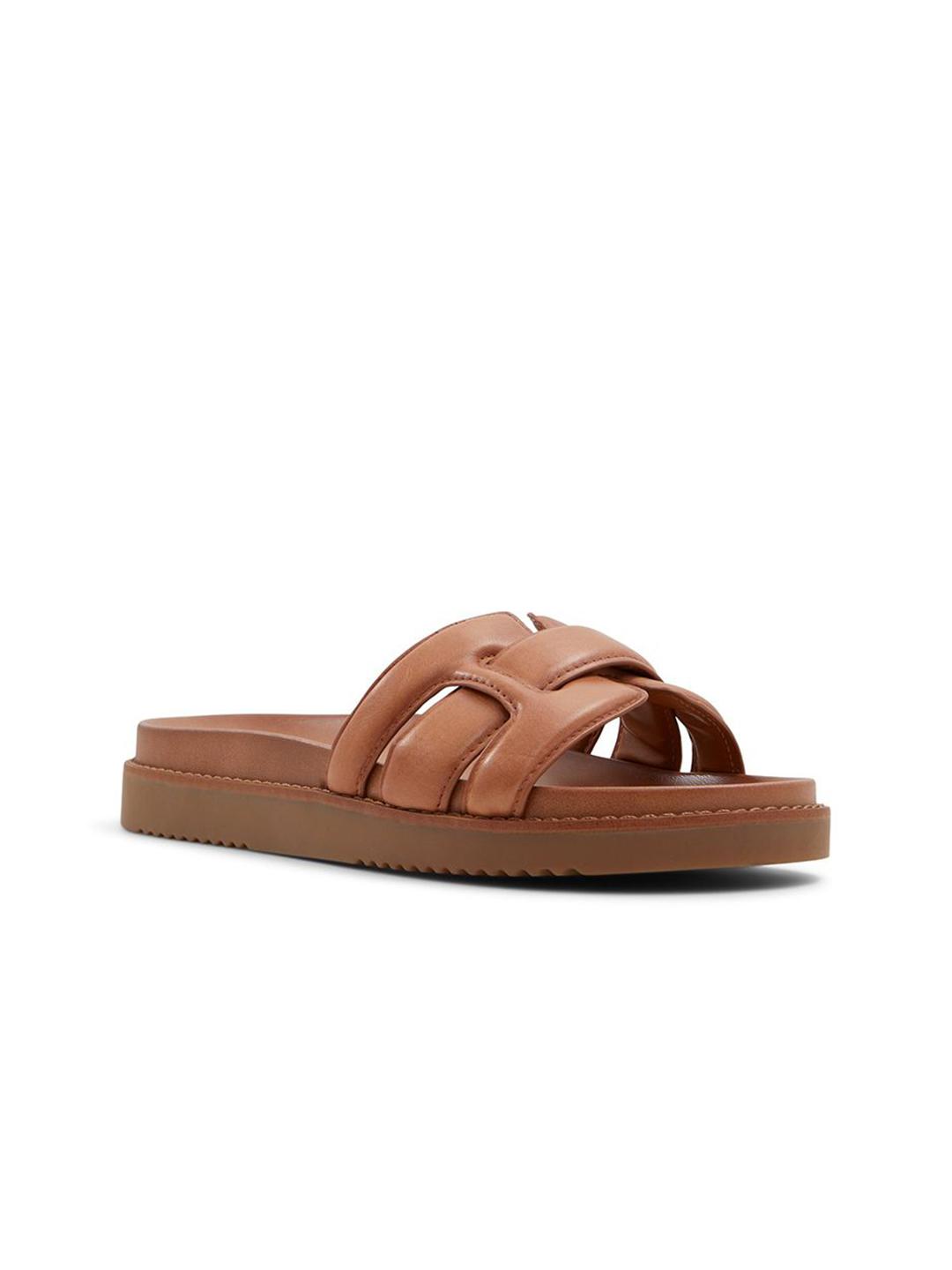 ALDO WYLALAENDAR-IN210 Women Leather Open Toe Flats - Image 1