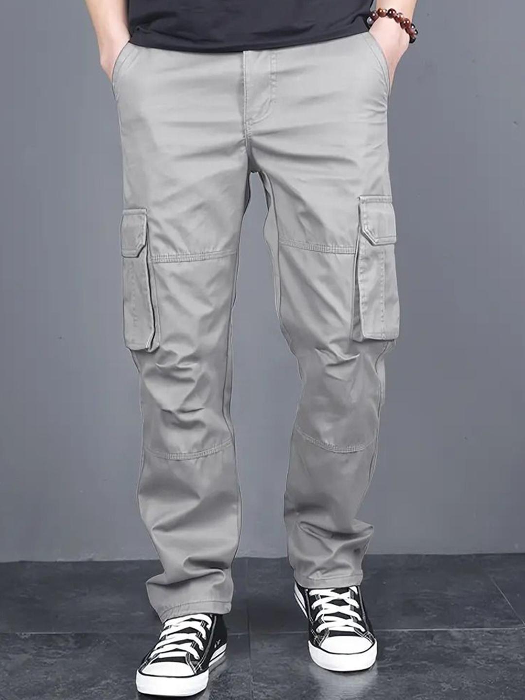 FABRIPPLE Men Cotton Loose Fit Cargo Trouser - Image 1