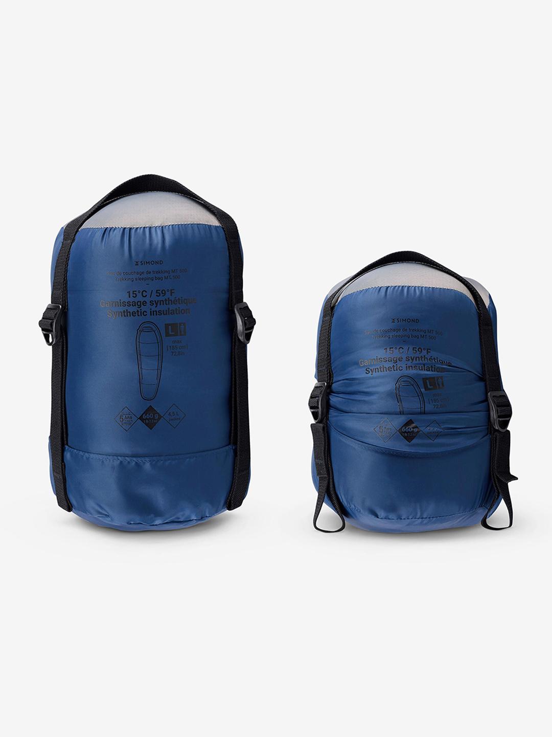 Buy Decathlon FORCLAZ Unisex Blue Mt500 Sleeping Bag Sleeping