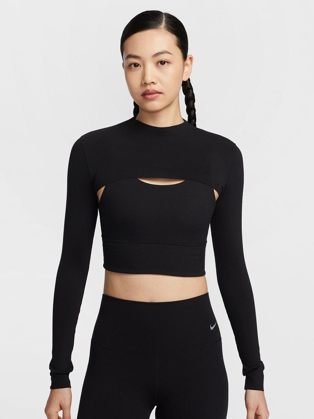 Buy Nike Zenvy Women's Dri-FIT Long-Sleeve Shrug Top - Tops for