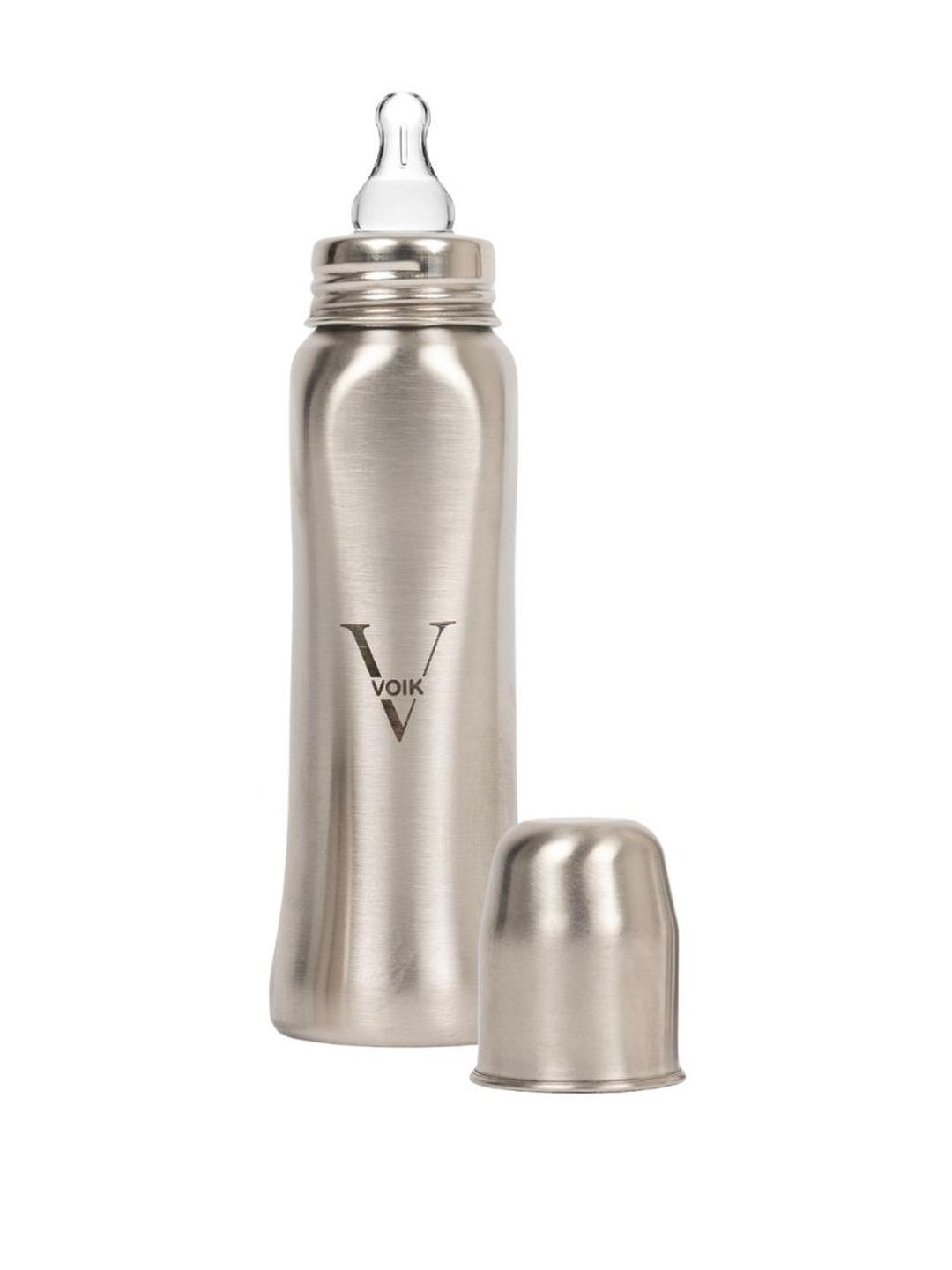 Voik Lightweight Leak-Proof Stainless Steel Baby Feeding Bottle - Image 1