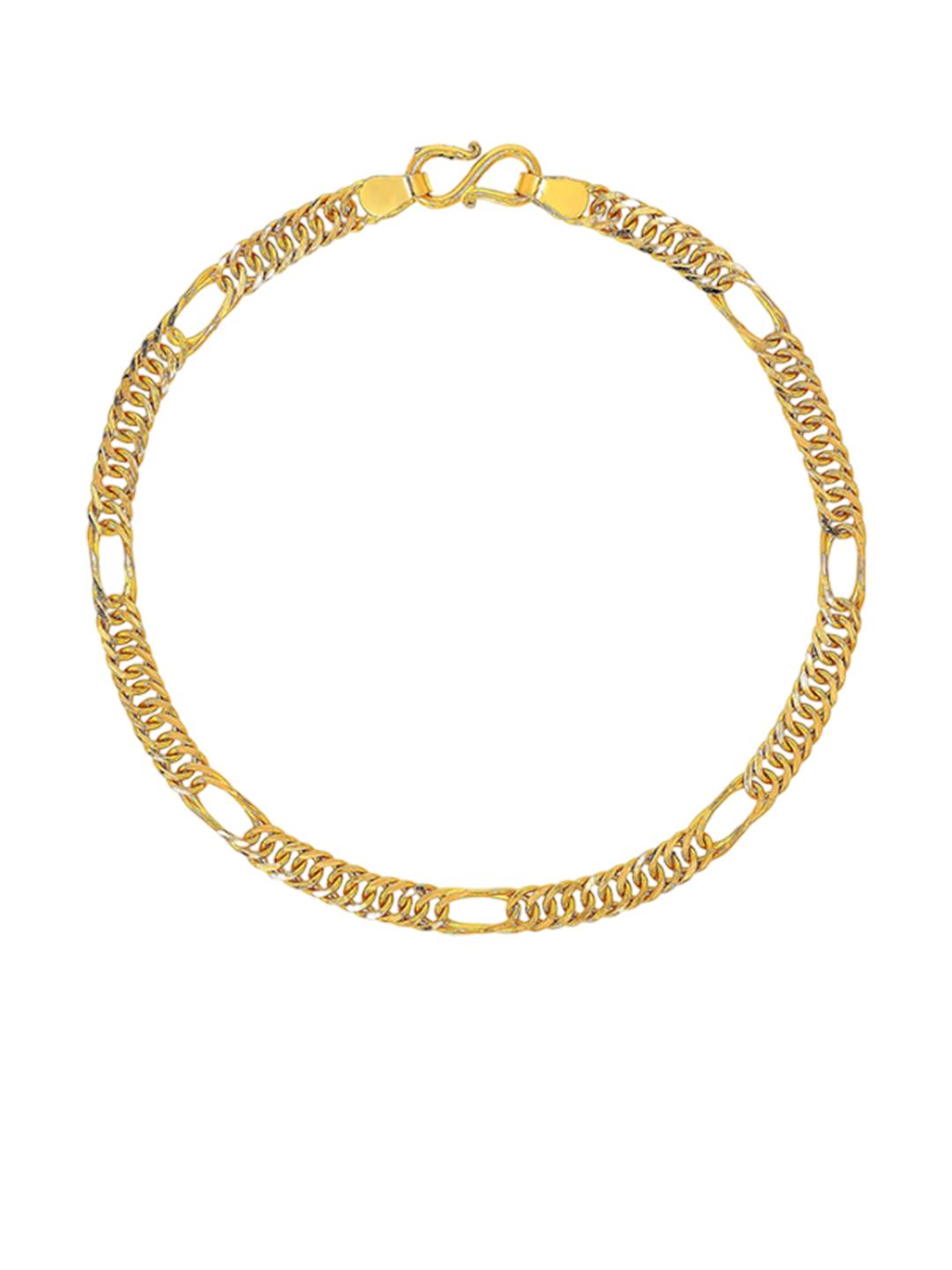 beemaです。 Buy BHIMA Jewels 22K BIS Hallmark 916 Purity Double Sachin Chain