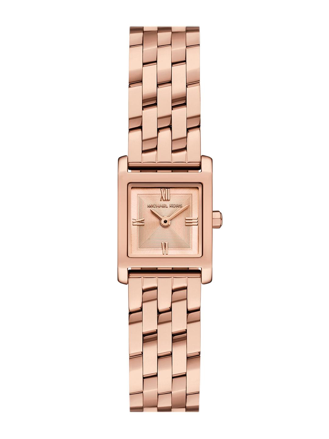 Buy Michael Kors Georgie Women Patterned Dial Stainless Steel