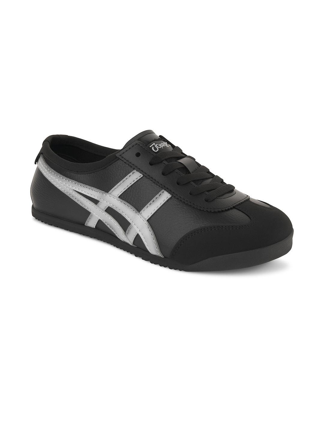 COGS Men Black Synthetic Leather Casual Shoes