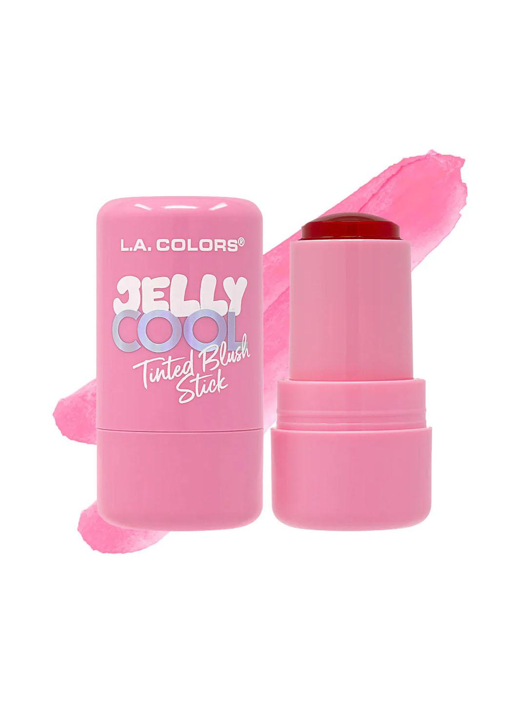 L.A colors Jelly Cool Blush Tint & Glitter Stick - Ice Cherry