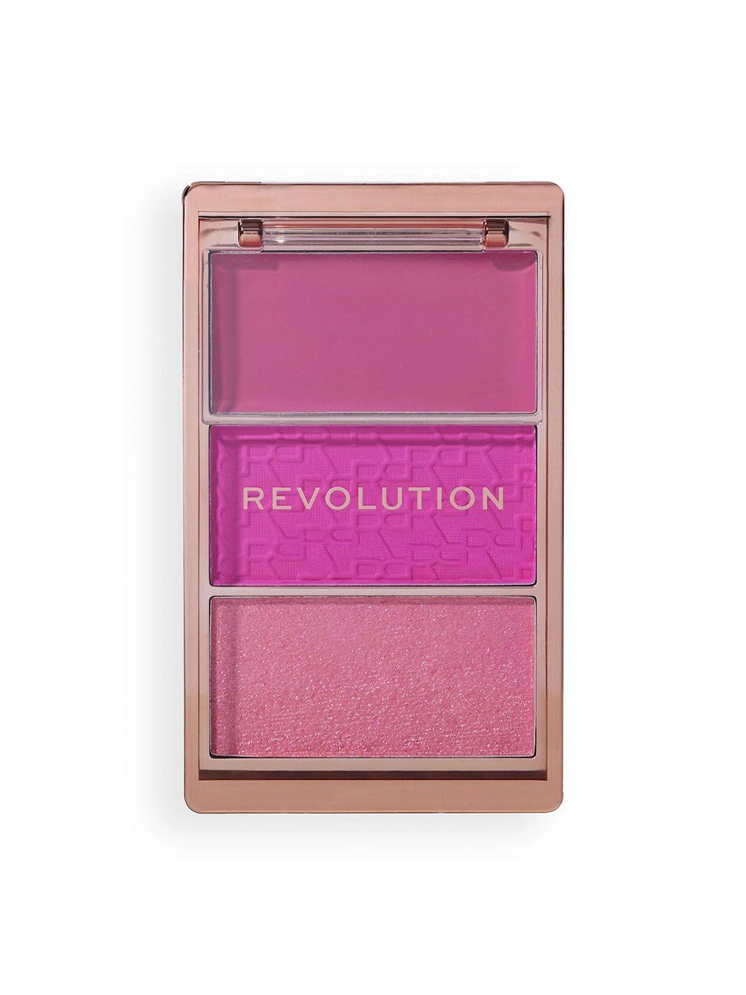 Buy Makeup Revolution London Blush Icon Highly Pigmented Palette - 9.8g Hot Pink Flag - - Personal Care for Women