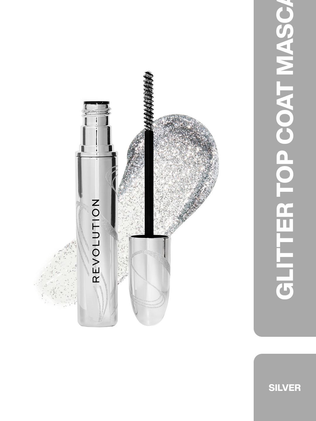Buy Makeup Revolution London Metallic Muse Top Coat Mascara- ml