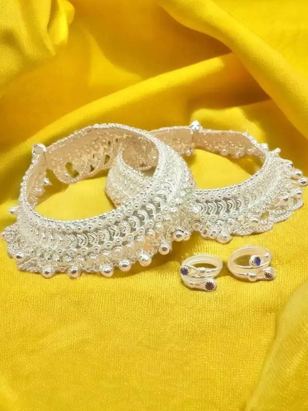 Jewellery Fancy Payal Ke Design Chandi Payal Pajeb Payal Ka Design