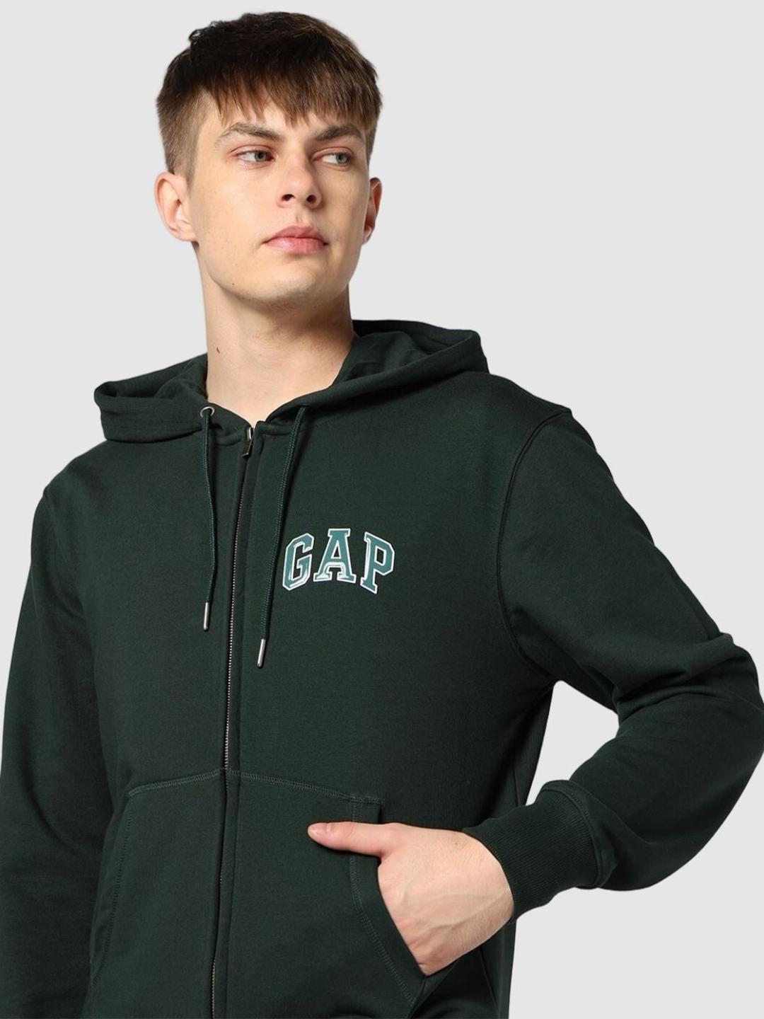 Buy GAP Men Brand Logo Printed Hooded Sweatshirt Sweatshirts for