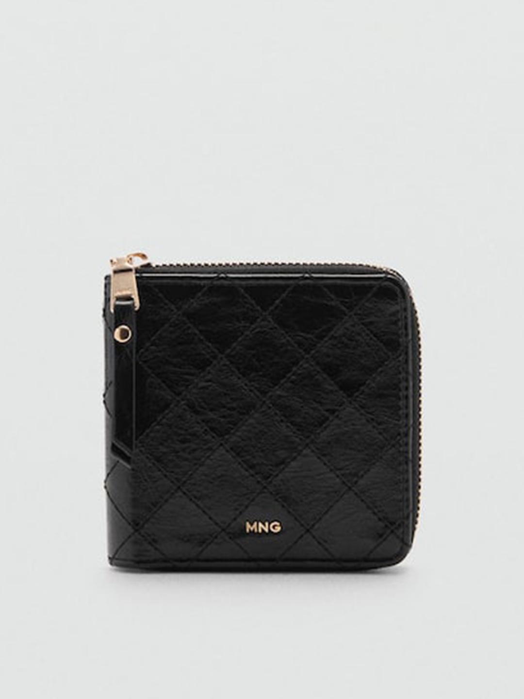 Buy MANGO Women Quilted Zip Around Wallet Wallets for Women