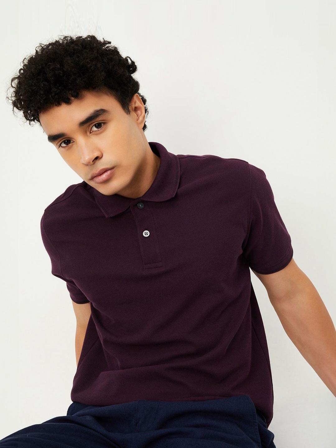 max Polo Collar Short Sleeve T-Shirt - Image 1