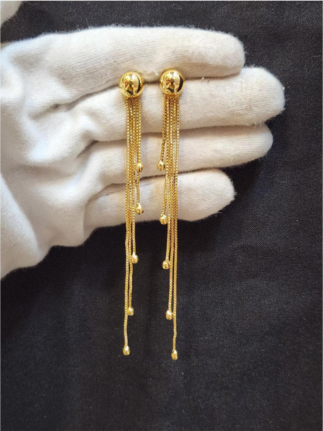 Dhaga Earring Designs Sui Dhaga Tops Ki Design Earrings New Design