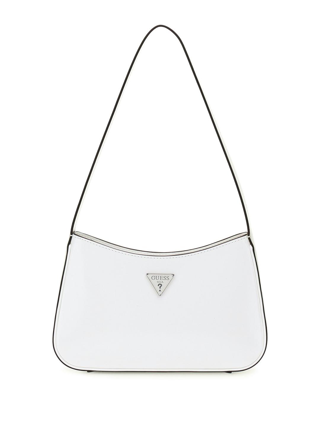 GUESS Arnela Solid Small Half Moon Shoulder Bag - Image 1