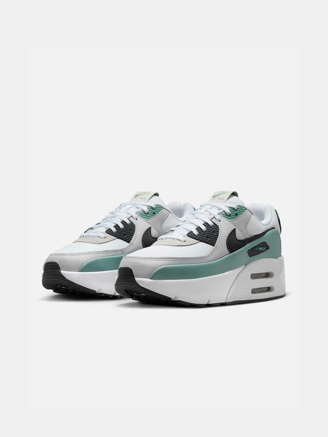 Buy Nike Air Max 90 LV8 Women Colourblocked Lace-Ups Shoes