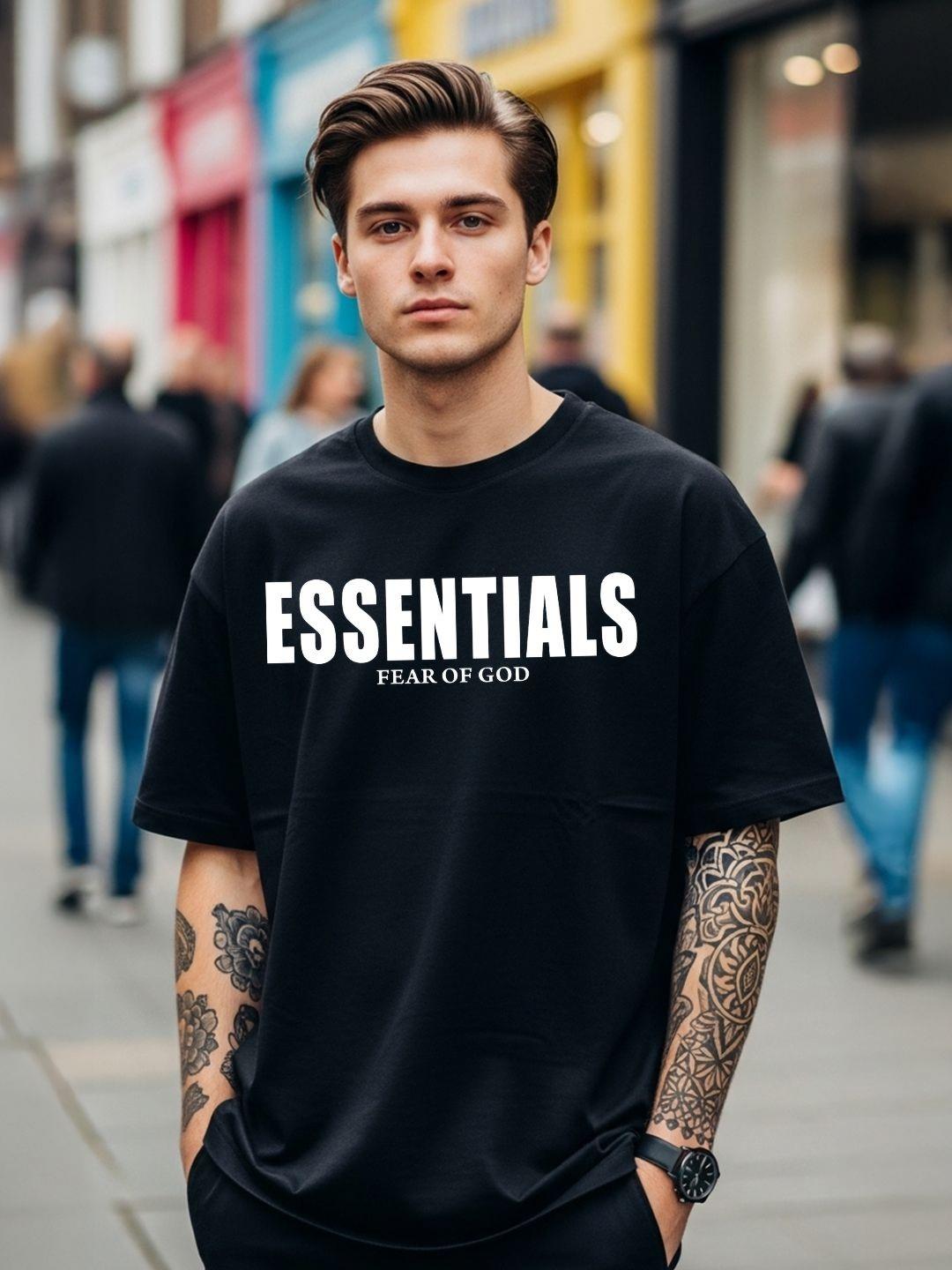 Buy BENNY BROOKS Essentials Fear of God Oversized T-shirt
