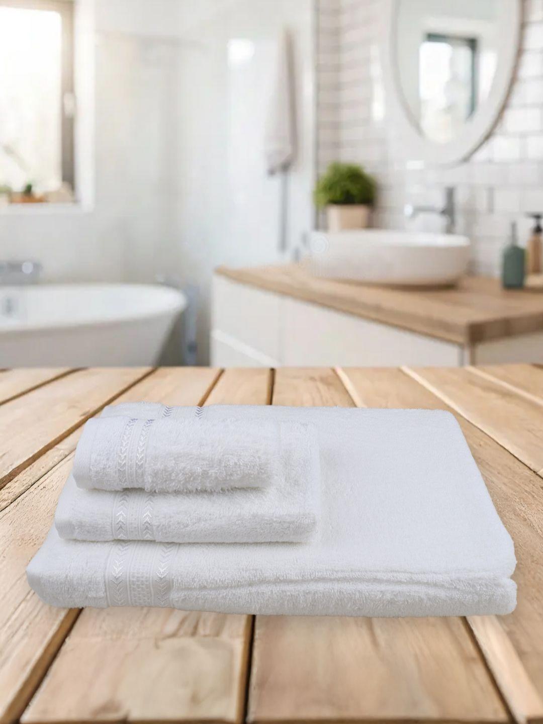 Ramraj Cotton White Cotton Bath Towels Ramraj Cotton Colorful