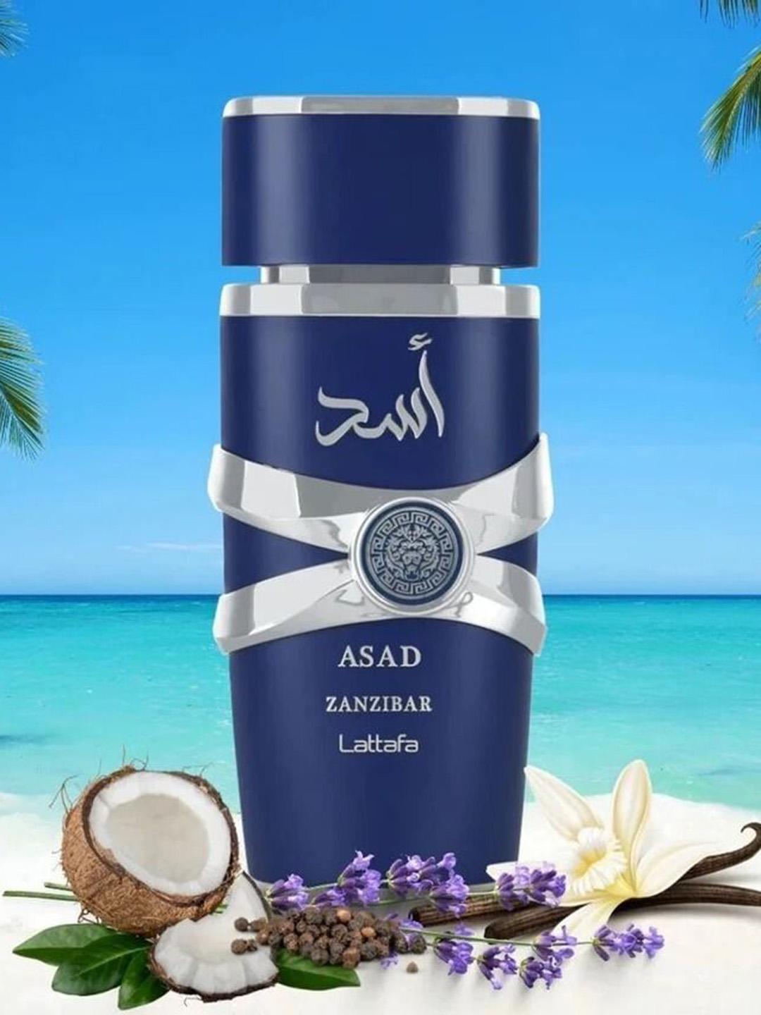 Buy Lattafa Asad Zanzibar Long Lasting Eau De Parfum - 100 ml