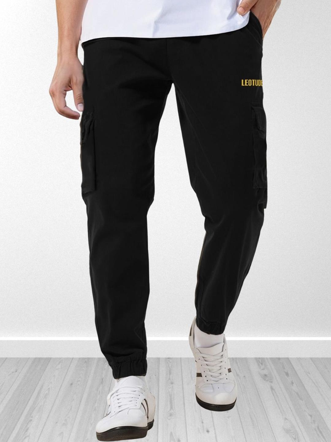 Leotude Men Relaxed-Fit Mid-Rise Jogger