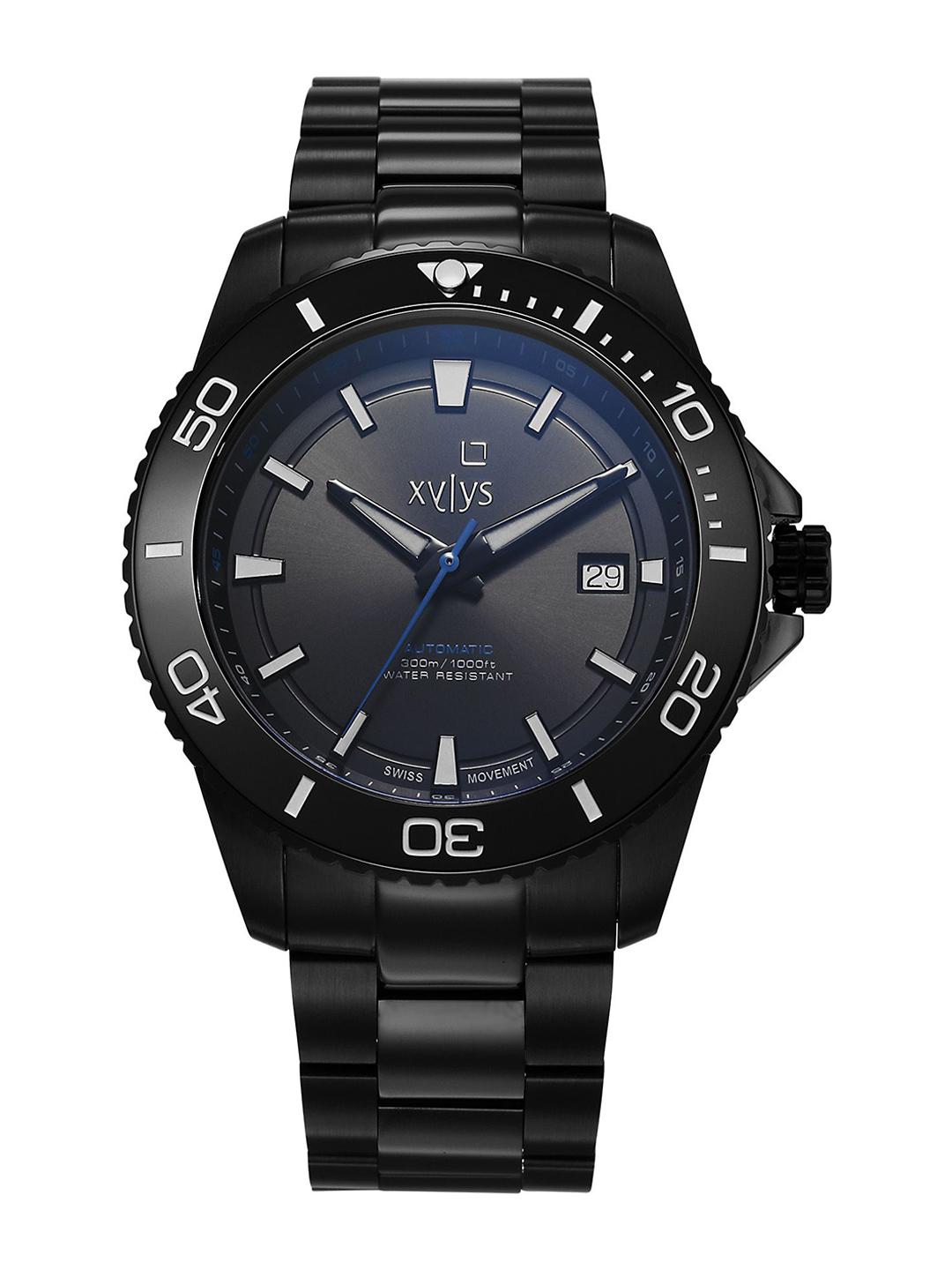 miya Buy Xylys Men Automatic Analog with Date Black Dial Watch