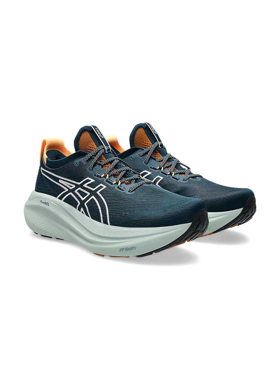 Buy ASICS Gel-Nimbus 27 TR Men Rubber Lace-Ups Running Sports