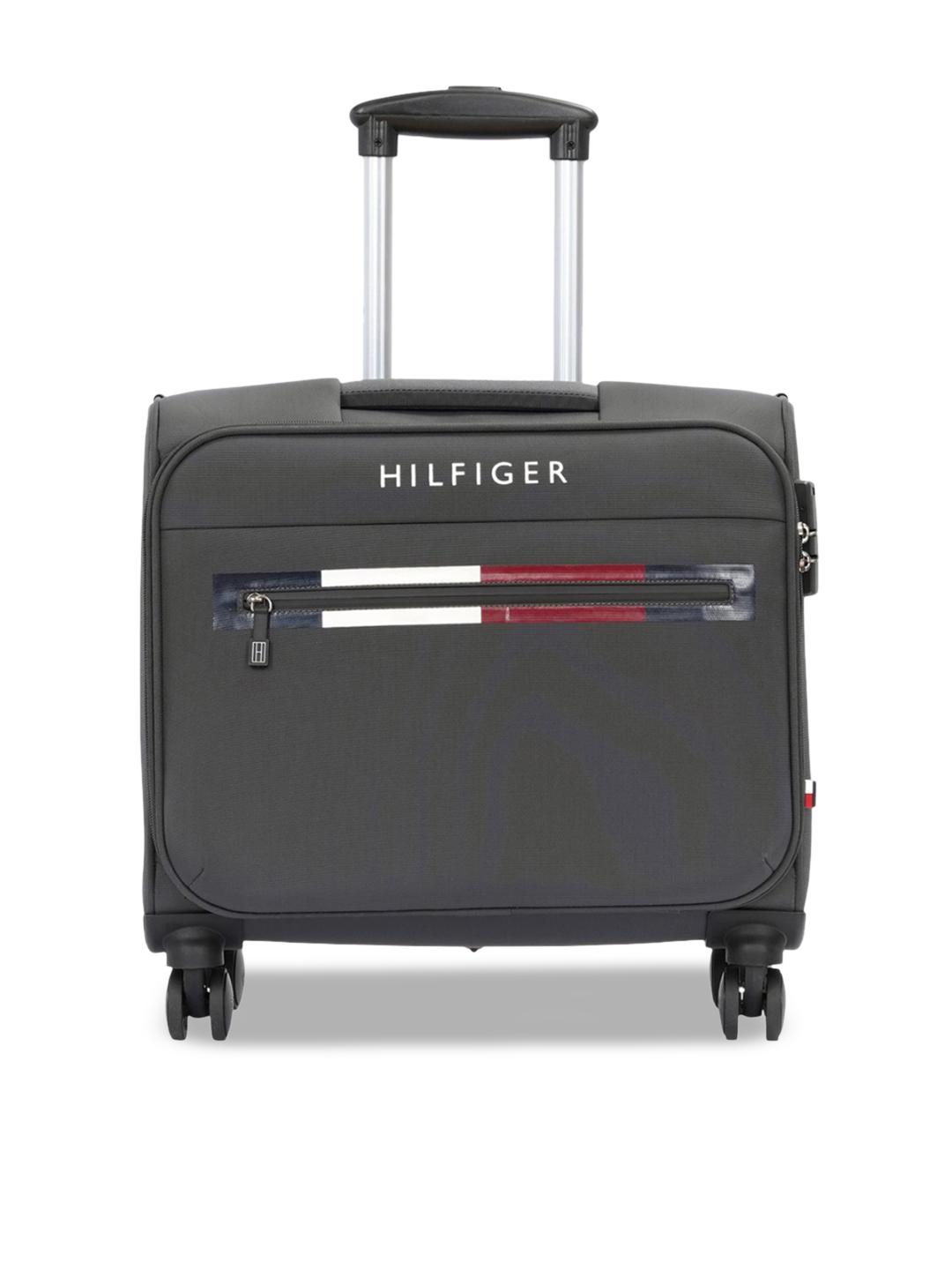 Buy Tommy Hilfiger Illinois Pro Soft Sided Overnighter Trolley Bag