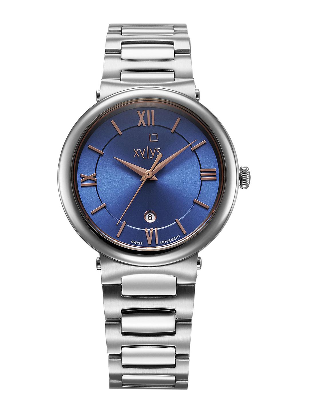 Buy Xylys Women Quartz Analog with Date Blue Dial Watch