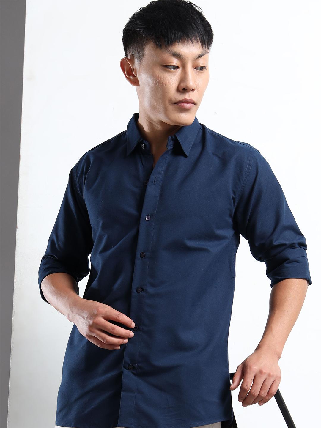 THE BEETEL HOUSE Men Slim Fit Casual Shirt - Image 1