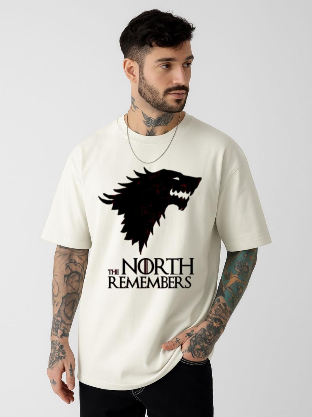Be Crazy Men Game of Thrones Graphic Oversized T-shirt