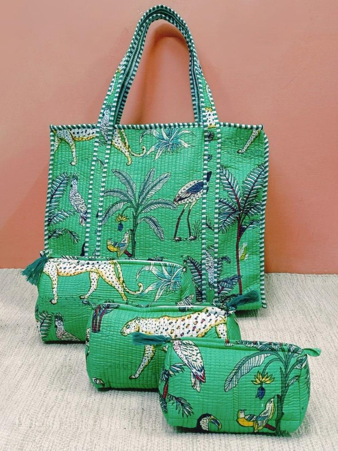 Buy Gulaab Jaipur Unisex Animal Printed Structured Pure Cotton