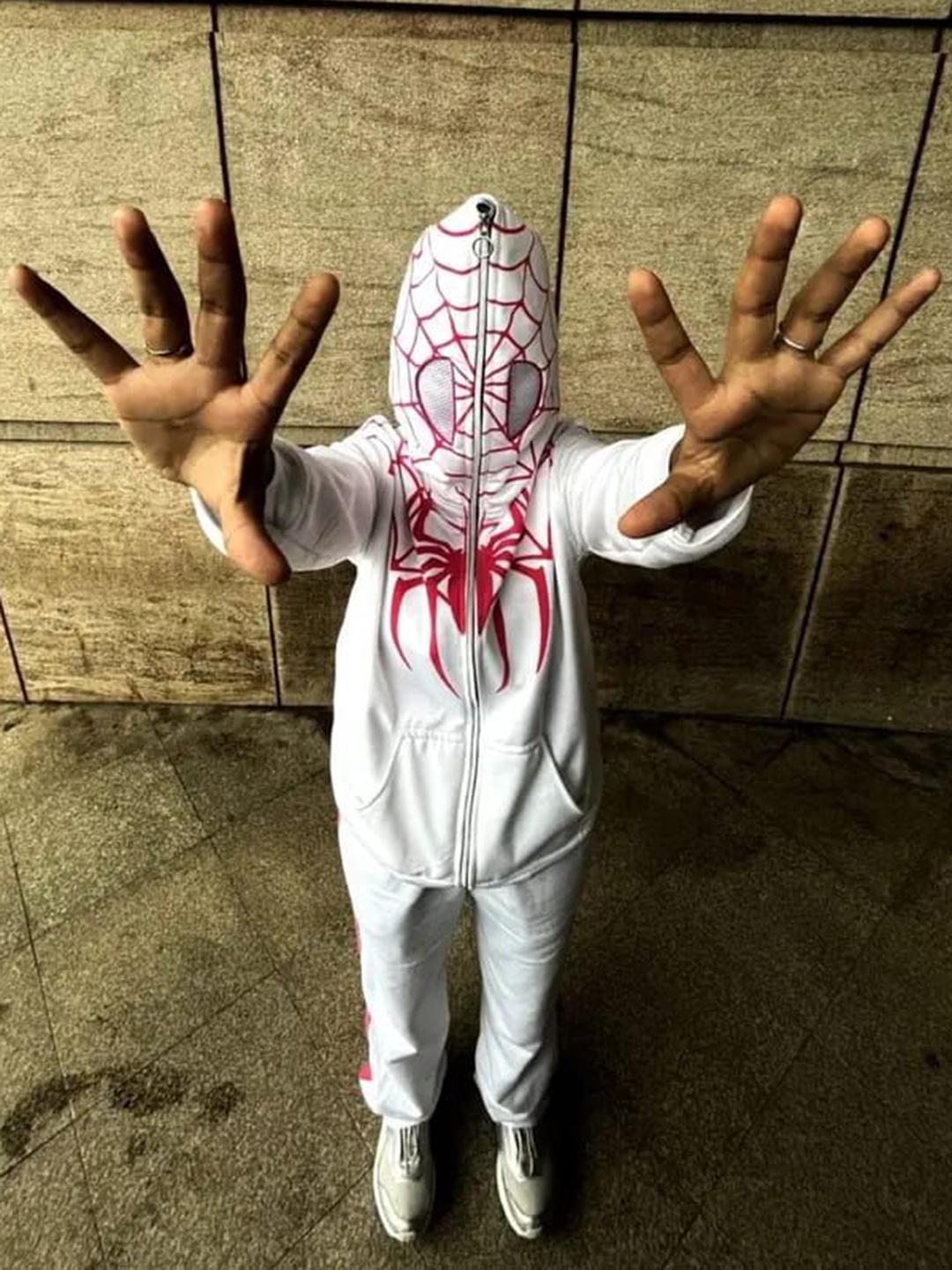 STYLEVERSE Women SpiderMan Lightweight Cotton Jacket - Image 1